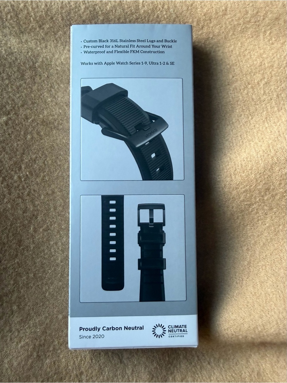 Nomad Rugged Band For 45mm/49mm Apple Watch Black (see Pics) - Picture 2 of 6